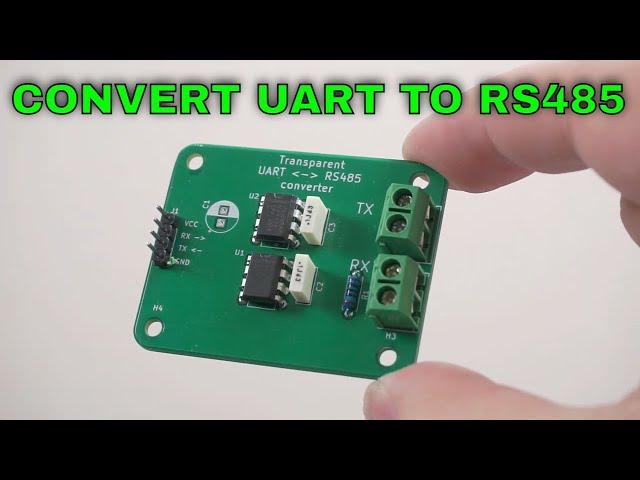 UART (TTL) to RS485 Converter | PCB From PCBWAY.COM