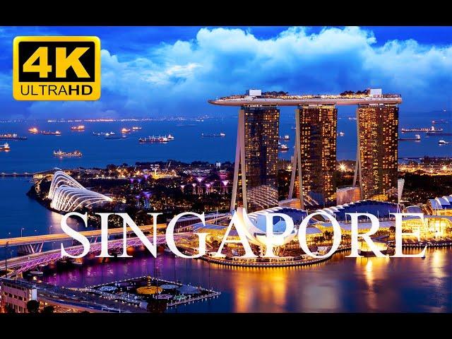 Beauty of Singapore 4K Cinematic Travel | World in 4K