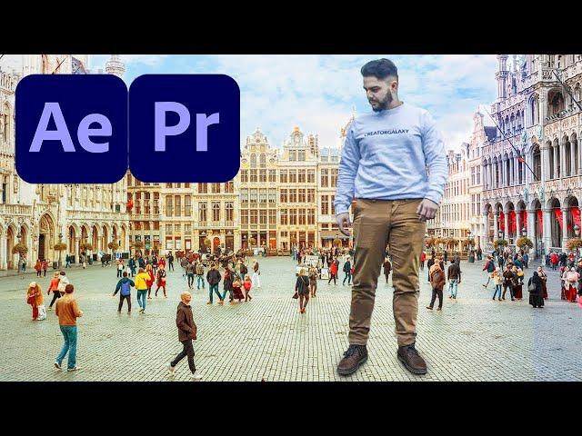 How To Become a HUGE Giant with Premiere Pro or After Effects