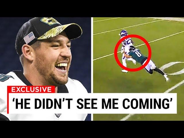 Former AFL Player Arryn Siposs Stuns NFL With CRAZY Tackle..