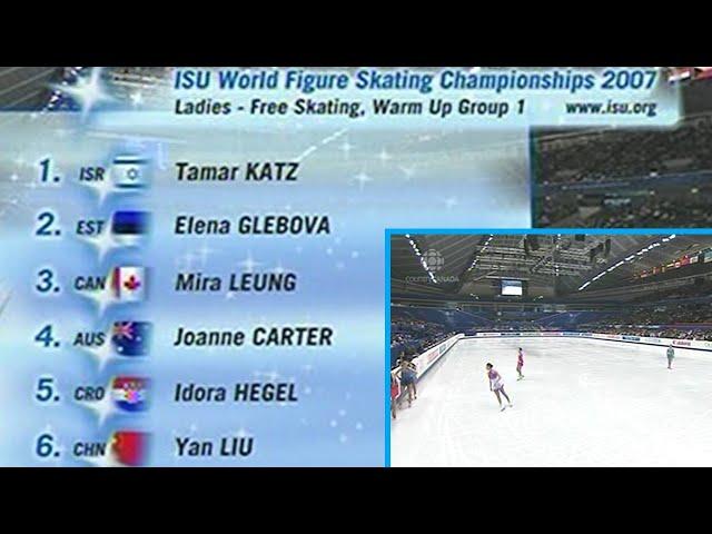 Women's free skate  2007 World Tokyo  | Group 1 of 4