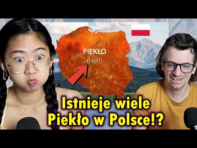 Our Reaction to The Top 10 Weirdest Place Names in Poland!