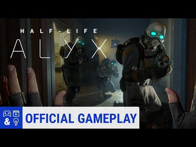 Half-Life: Alyx Gameplay Video 2 - Continuous locomotion style