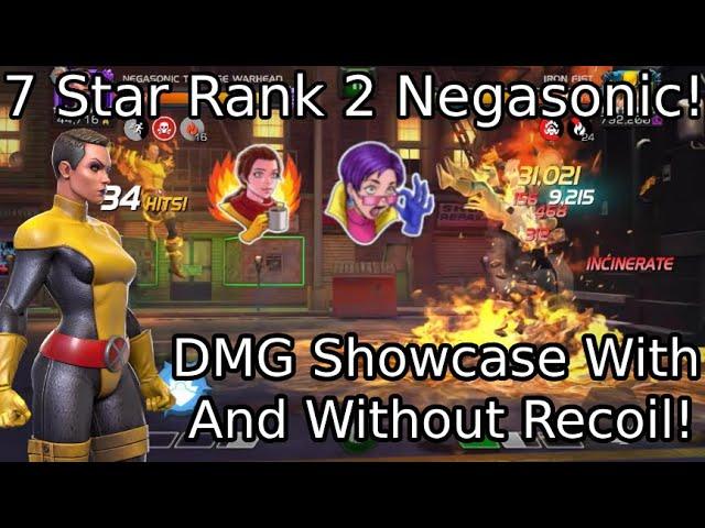 7 Star Rank 2 Negasonic Teenage Warhead Gameplay! | Marvel Contest Of Champions