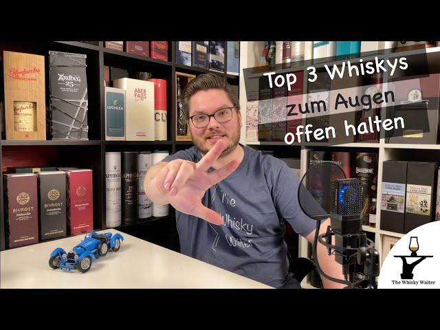 Top 3 Whiskys die ihr euch noch kaufen solltet, wenn ihr sie seht!