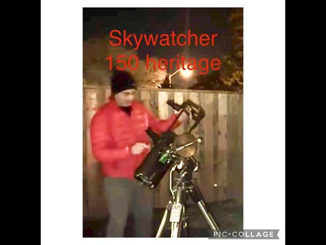 Skywatcher heritage good on planets? #telescope #astronomy #skywatcher #celestron #meade #orion