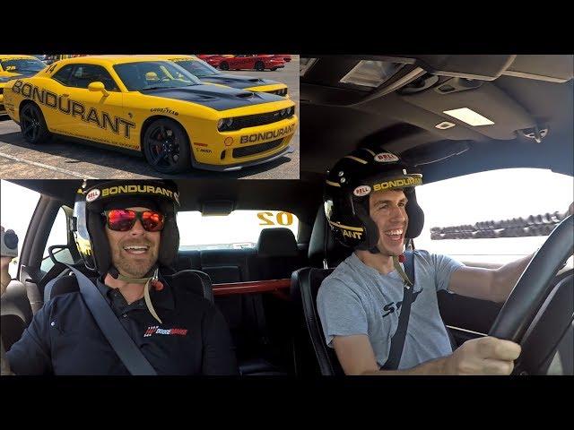 RACING SCHOOL with a MANUAL HELLCAT! (Ft. SRTMUSH)