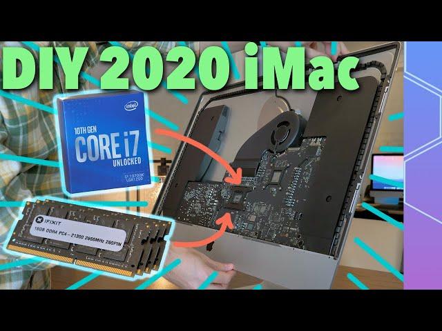 DIY 2020 iMac upgrades! Is the LAST upgradeable Mac worth it?!