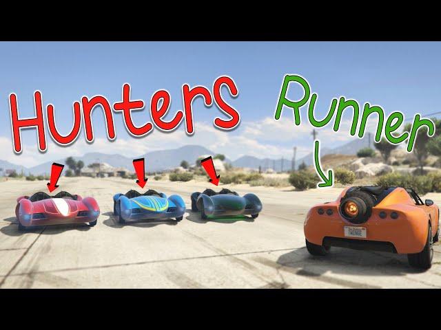 Rocket Voltic VS 3 Scram Jets! | GTA Manhunt