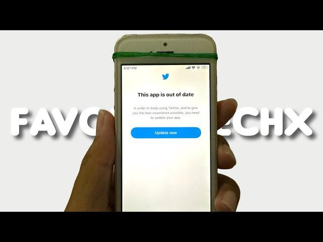 How to make Twitter work on older iOS ( 100% ) working!