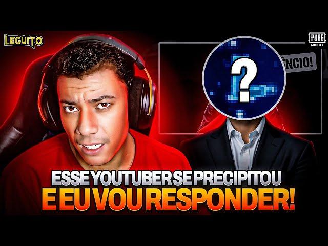 YOUTUBER TENTOU ME OFENDER E EU VOU RESPONDER - PUBG MOBILE