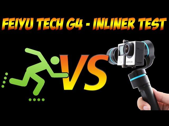 Feiyu tech g4 handheld gimbal vs no Gimbal - GoPro 3 test with inliners