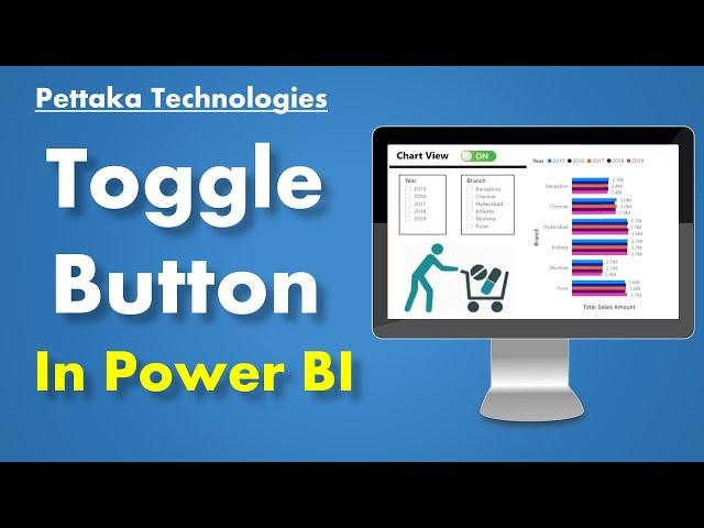 Power BI Advanced Toggle Between Charts or Two Visuals in report