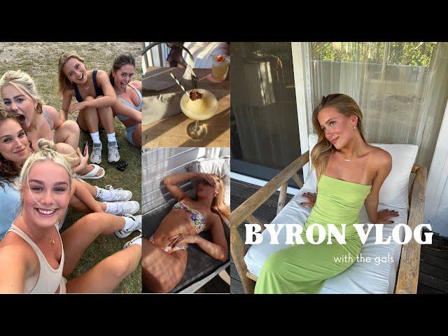 eventful trip to Byron Bay with the gals - vlog