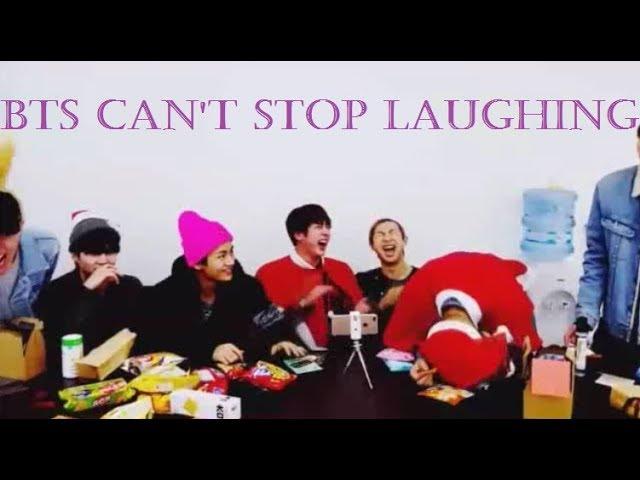 BTS CAN'T STOP LAUGHING