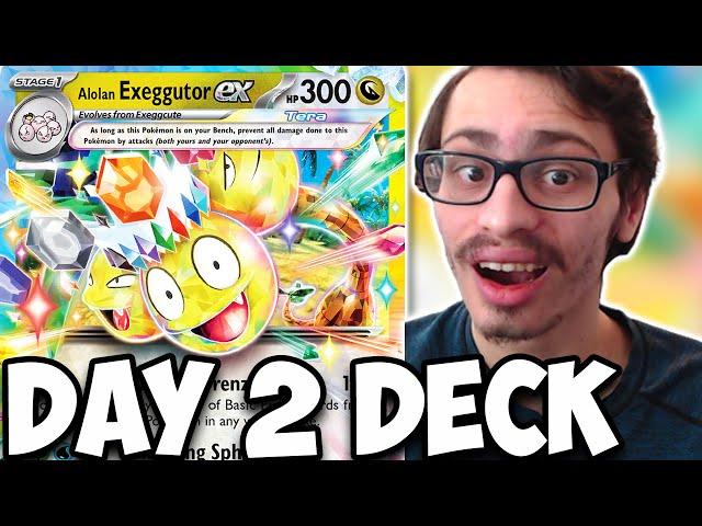 This Awesome Alolan Exeggutor ex Deck Made Day 2 At Sacramento!