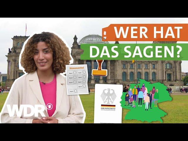 Wie funktioniert unsere Demokratie in Deutschland? | neuneinhalb | WDR