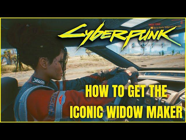 Cyberpunk 2077 | How to Get the Iconic Widow Maker in Ghost Town (Missable)