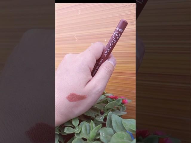 Flormar matte lipstick 003 #flormar #makeup #cosmetics #brown #shorts #reels  #youtubeshorts