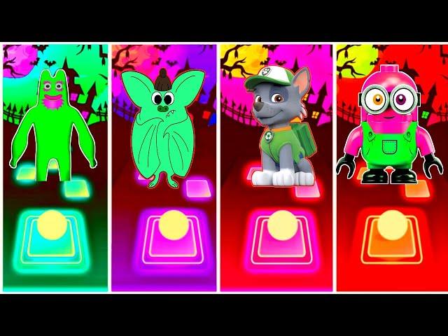 Garten of banban 8 vs Nighty Boo vs Paw Patrol vs Minions | Tiles Hop Edm Rush