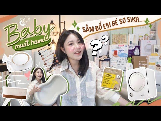 Vlog#116 MÌNH ĐÃ MUA SẮM ĐỒ GÌ CHO EM BÉ SƠ SINH / BABY ESSENTIALS  [Cuộc sống ở Mỹ của Gà Tây Tây]