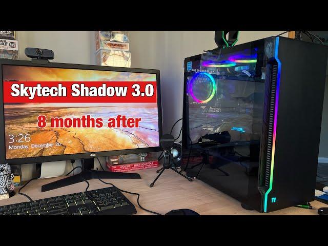 Skytech Shadow 3.0 Gaming Pc Pre-built  8 months after