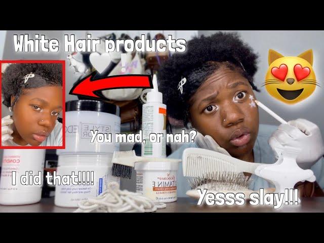 DOing mY lOng Hair onLy usiNg WHITE hAir Products!