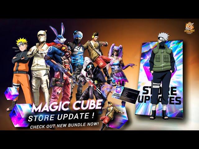 Naruto Free Magic cube & Magic Cube Store Update  | free fire new event | ff new event