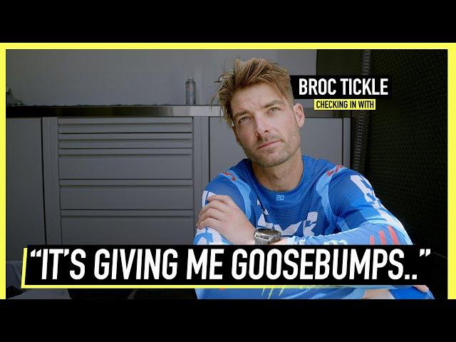 Is Broc Tickle Racing Outdoors?  - We get the Answer & More! | Checking In With