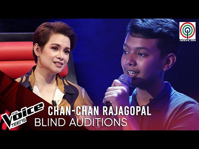 Kristian Edward Rajagopal - Kailangan Kita | Blind Audition | The Voice Teens Philippines 2020