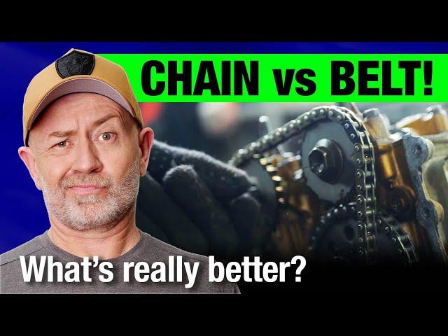 Engine timing chain vs timing belt: What's better? | Auto Expert John Cadogan