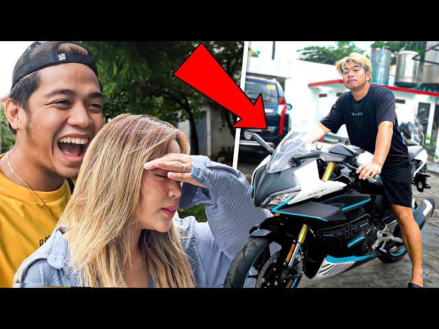 MAY BAGONG BIGBIKE sa BG HOUSE | SURPRISE! | LAMINZU