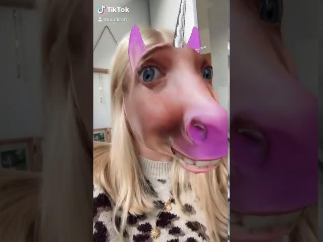 🟢 Tik Tok unicorn effect goes viral | Unicorn Head