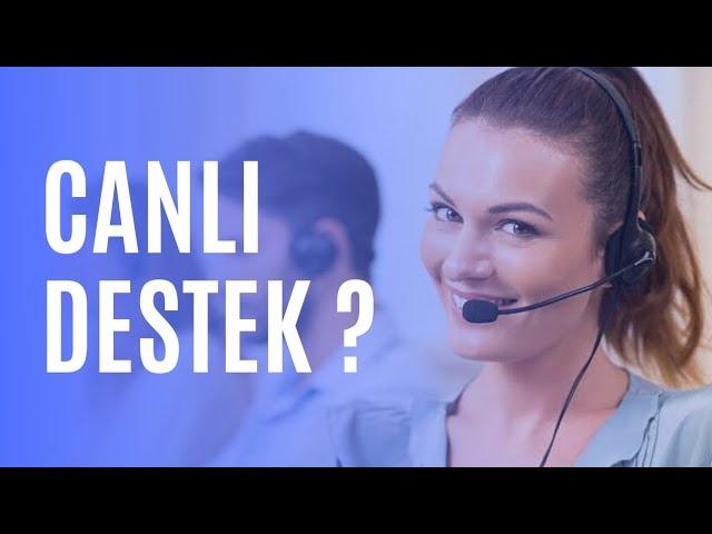 WEB SİTEME CANLI DESTEK NASIL EKLERİM?