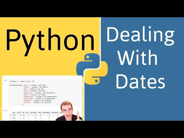 Python for Data Analysis: Dealing With Dates