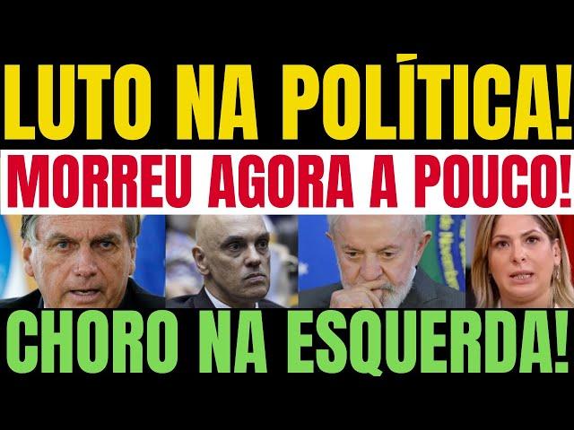 LUTO NA POLÍTICA! MORREU AGORA À NOITE! LULA DA SILVA ACABA DE SOFRER GRAVE QUEDA EM NOVA PESQUISA