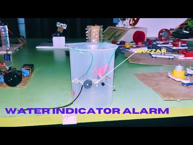 Water level indicator project , water tank alarm project , inspire award project , science project