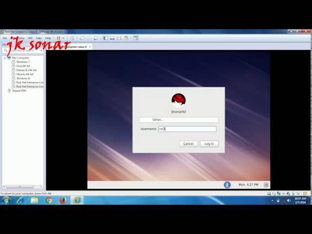 how to installing vmware tools in red hat Linux