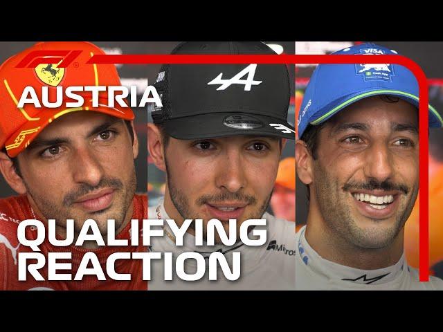 Drivers React After Qualifying | 2024 Austrian Grand Prix