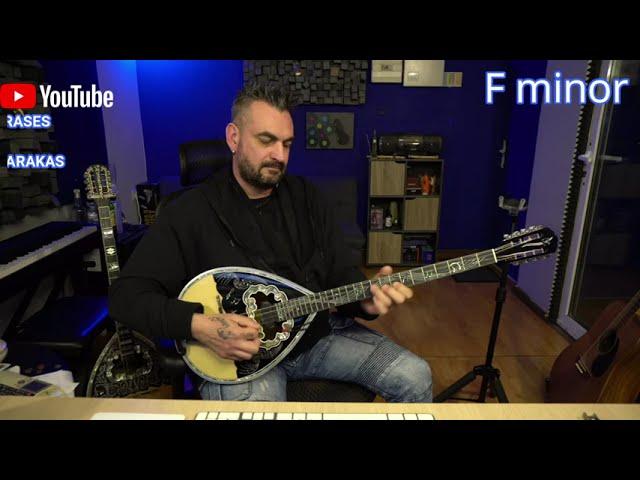 Bouzouki short phrases by George Tsakarakas ( F Minor 1 ) Tsakarakas_Bouzouki_Academy