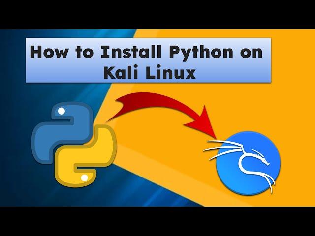 How to Install Python3 on Kali Linux | install pip On kali Linux | 100% Working in 2024