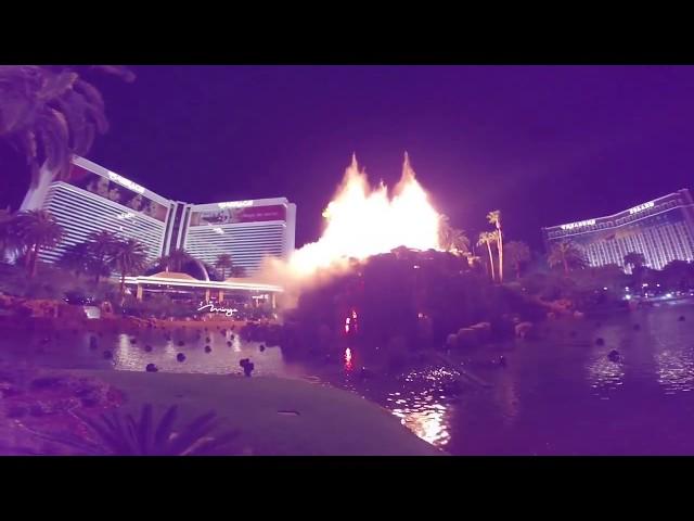 Volcano at The Mirage Hotel in Las Vegas