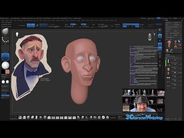 Sculpting Stylized Characters with Shane Olson