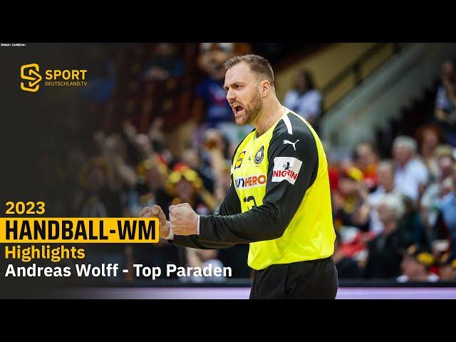 Der Wolff im DHB-Tor - Alle Paraden von Andreas Wolff gegen die Niederlande | SDTV Handball