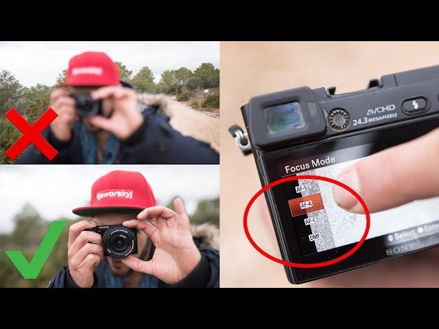 Different FOCUS MODES explained  Photography Beginner Tutorial