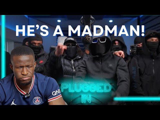 HE'S A MADMAN!!! | Americans React to Booter Bee - Plugged in with Fumez