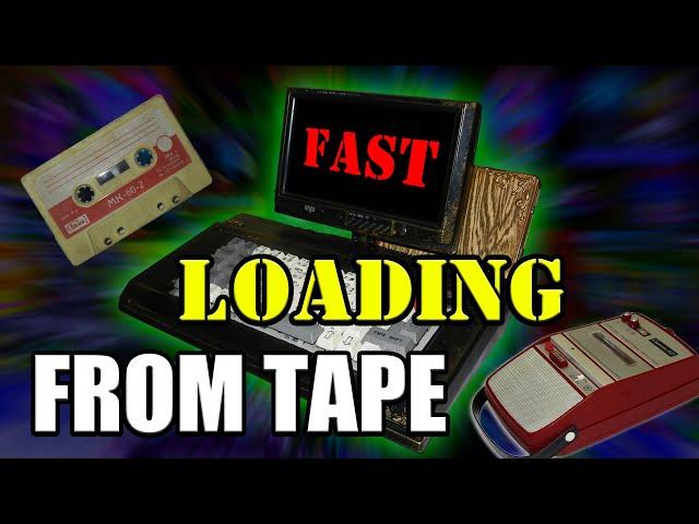 Быстрая загрузка игр с ленты для ZX Spectrum | Fast loading games from tape on ZX Spectrum