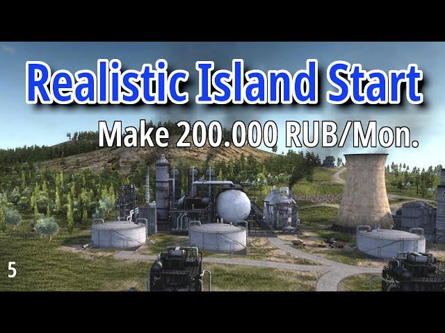 Get Rich or Die Tryin'   | Realistic isolated Island | Workers and Resources 5