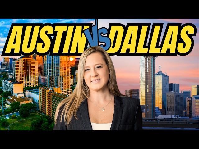 AUSTIN vs DALLAS TEXAS Which City is Better for You in 2024!