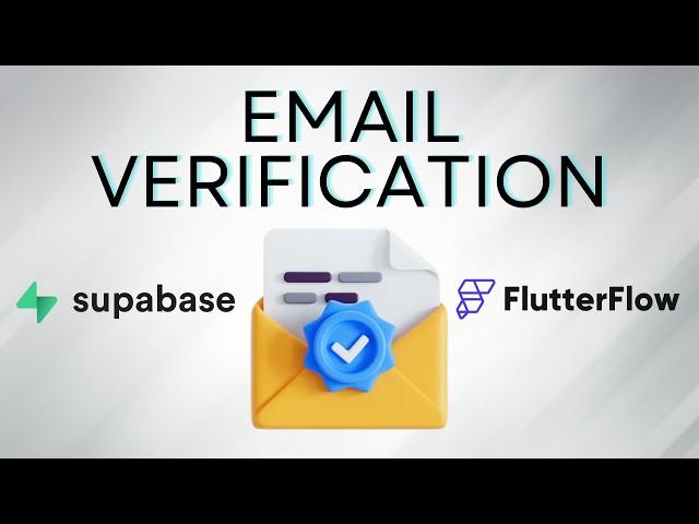 Finally! Email Verification with FlutterFlow and Supabase